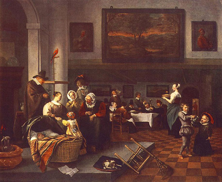 Jan Steen Christening